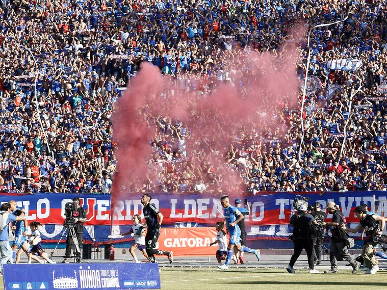 Un estadio Nacional casi lleno tendrán los azules para el duelo ante Cobresal | Agencia Uno