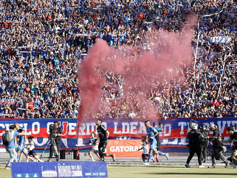 Un estadio Nacional casi lleno tendrán los azules para el duelo ante Cobresal | Agencia Uno