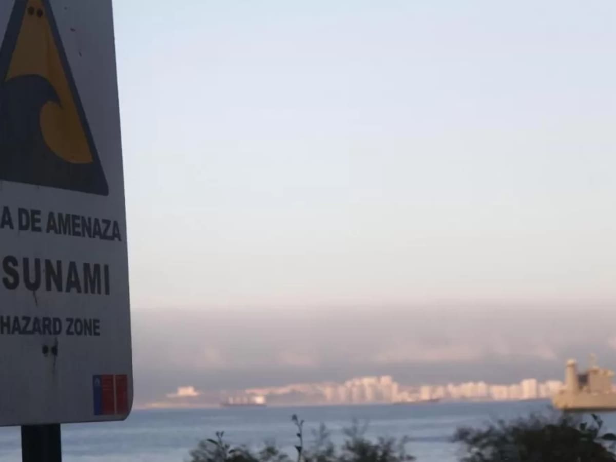 SHOA descarta riesgo de tsunami en Chile tras temblor registrado en el norte del país