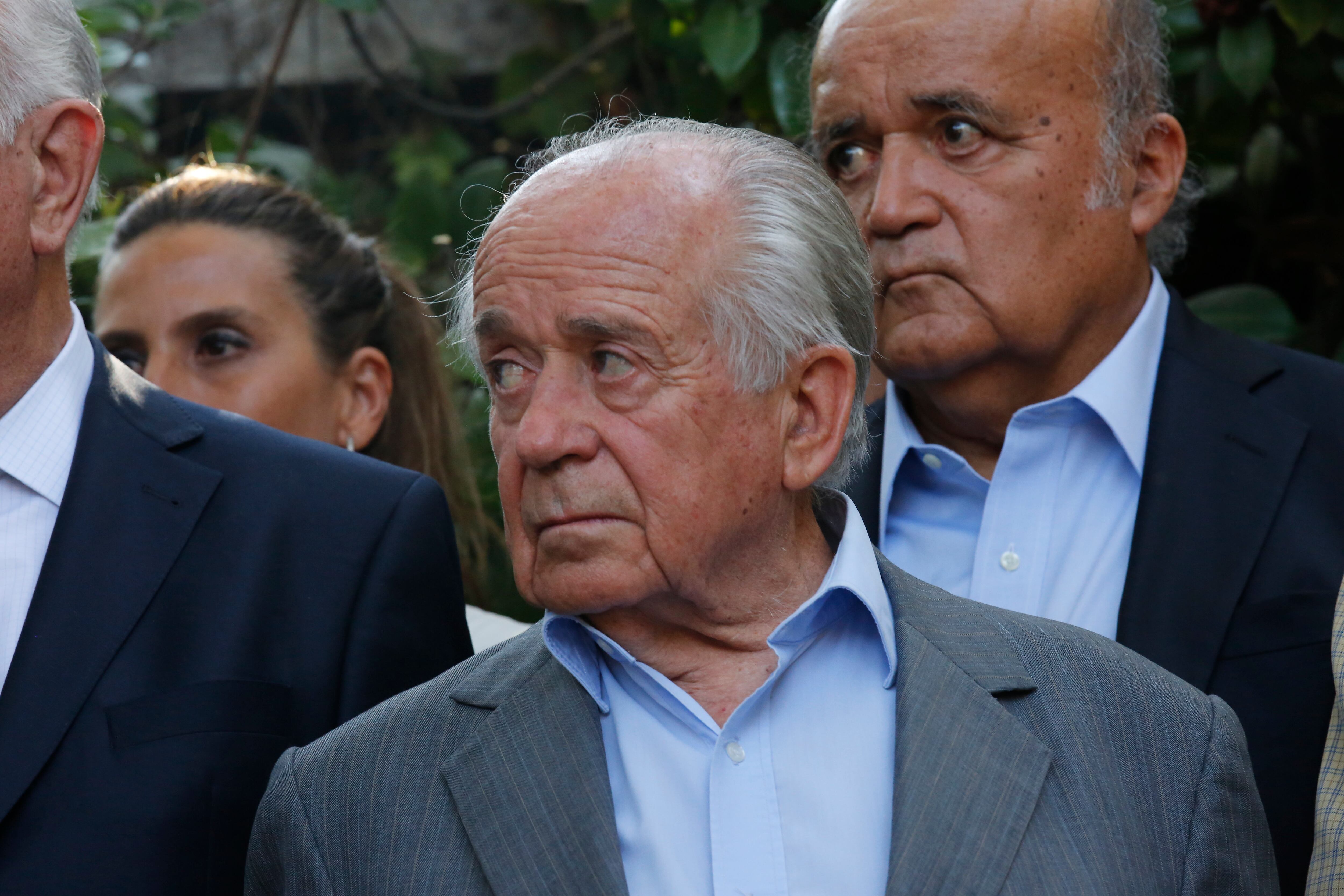 30 de Enero del 2019/SANTIAGO
Andres Zaldivar asiste al discurso del Ex Presidente Frei Ruiz-Tagle, referente al fallo que ratifica el magnicidio del Ex Presidente Frei Montalva
FOTO:SEBASTIAN BROGCA/AGENCIAUNO