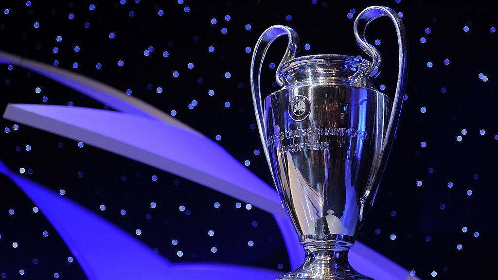MONTE CARLO, MONACO - AUGUST 28: A general view of the UEFA Champions League trophy at the UEFA Champions League Draw for the 2008/2009 season at the Grimaldi Center on August 28, 2008 in Monte Carlo, Monaco. (Photo by Denis Doyle/Getty Images)