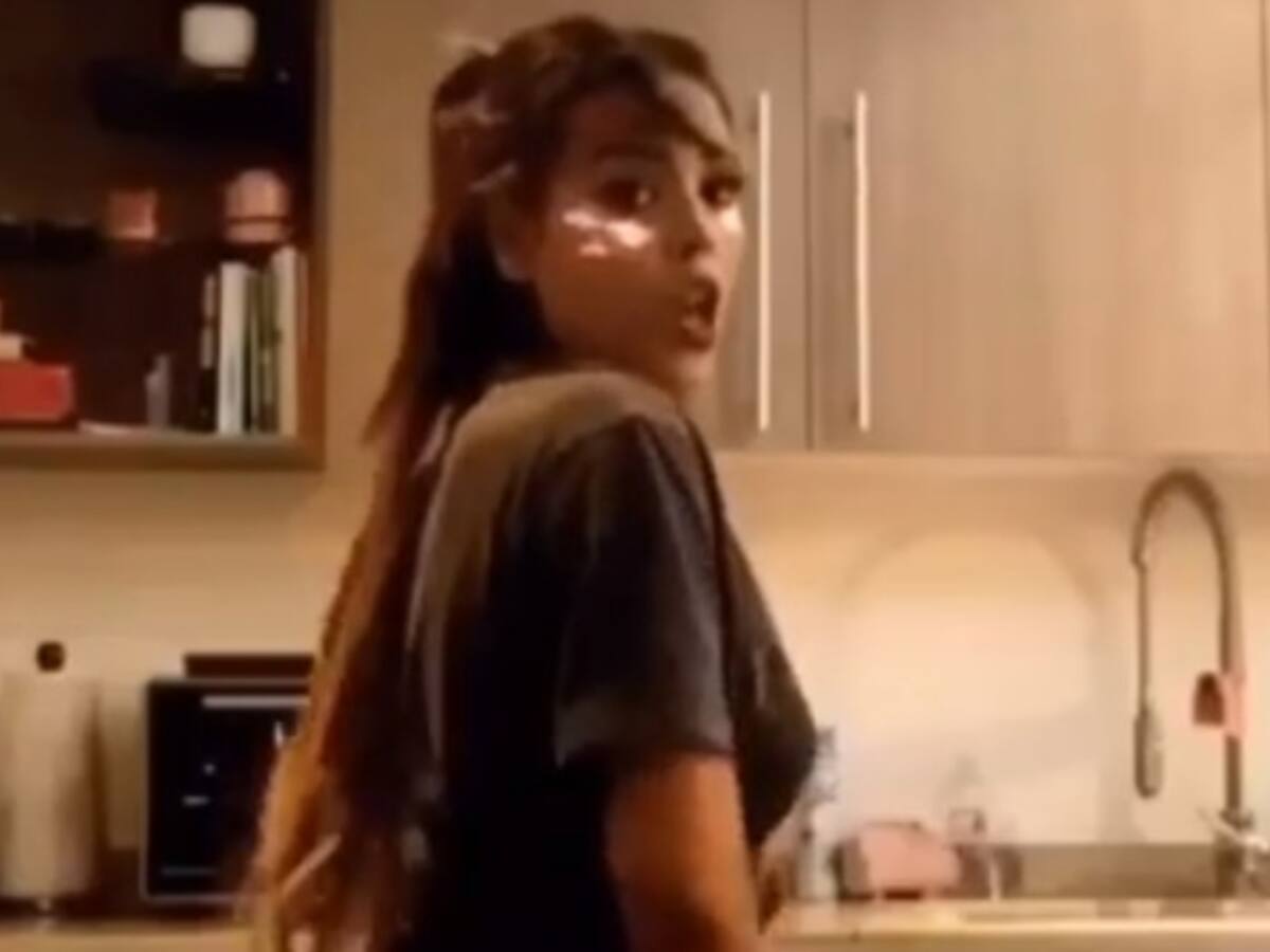 Danna Paola causó furor en redes sociales bailando «Blanco» de J Balvin