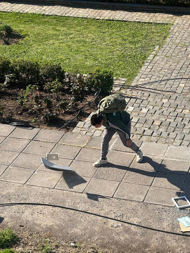 Estudiantes de la Usach protagonizan violenta protesta