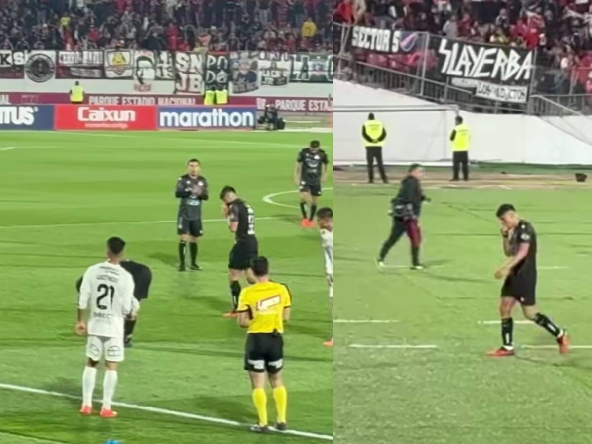 Damián Pizarro vivió duro momento tras ser sustituido ante Colo Colo: así reaccionó el público en el Estadio Nacional