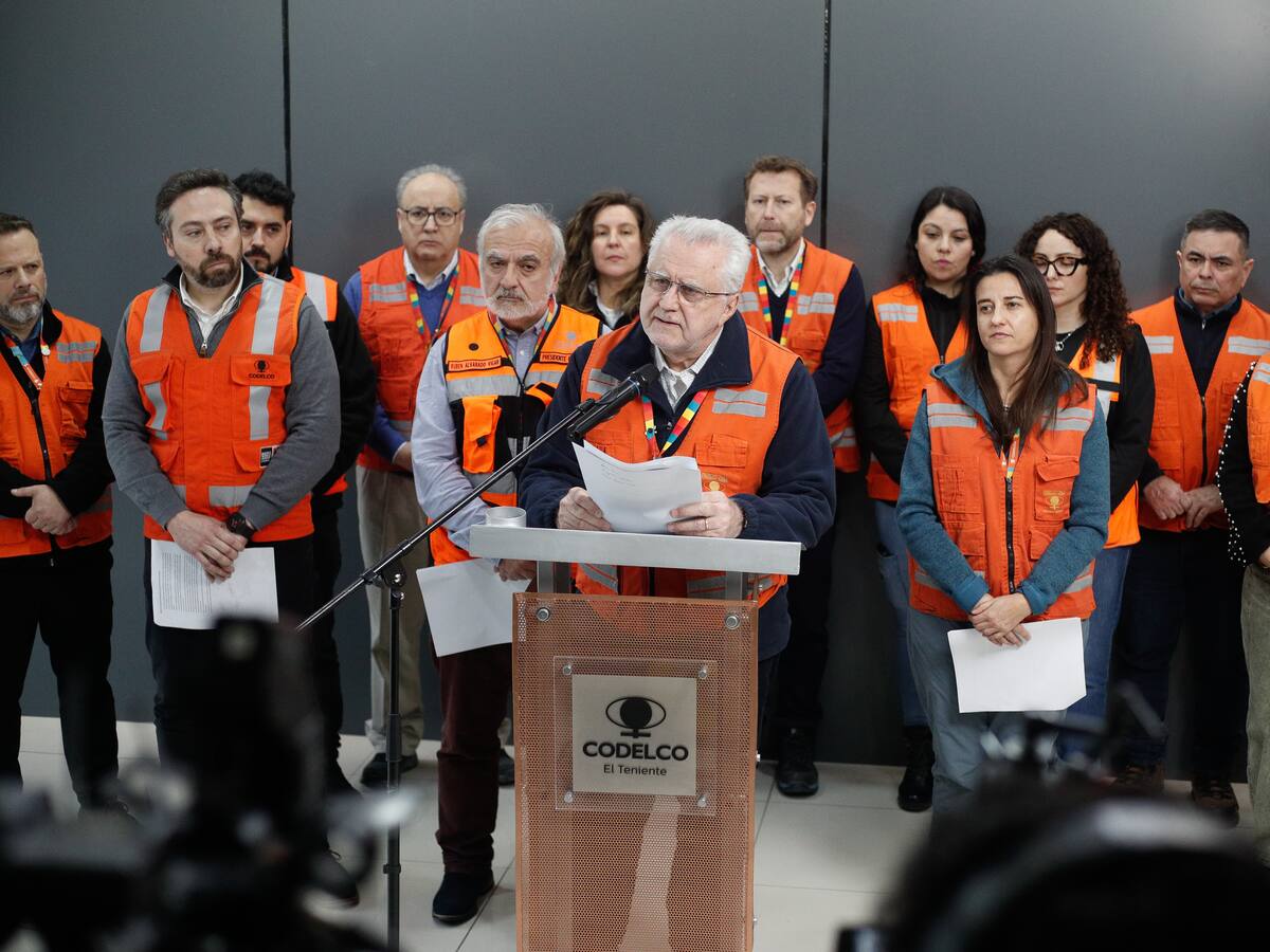 Codelco anuncia auditoría internacional para esclarecer causas tras la muerte de seis mineros en El Teniente