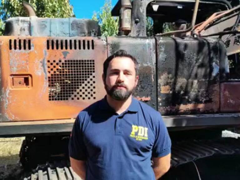 Encuentran lienzo de la CAM en nuevo ataque incendiario en La Araucanía