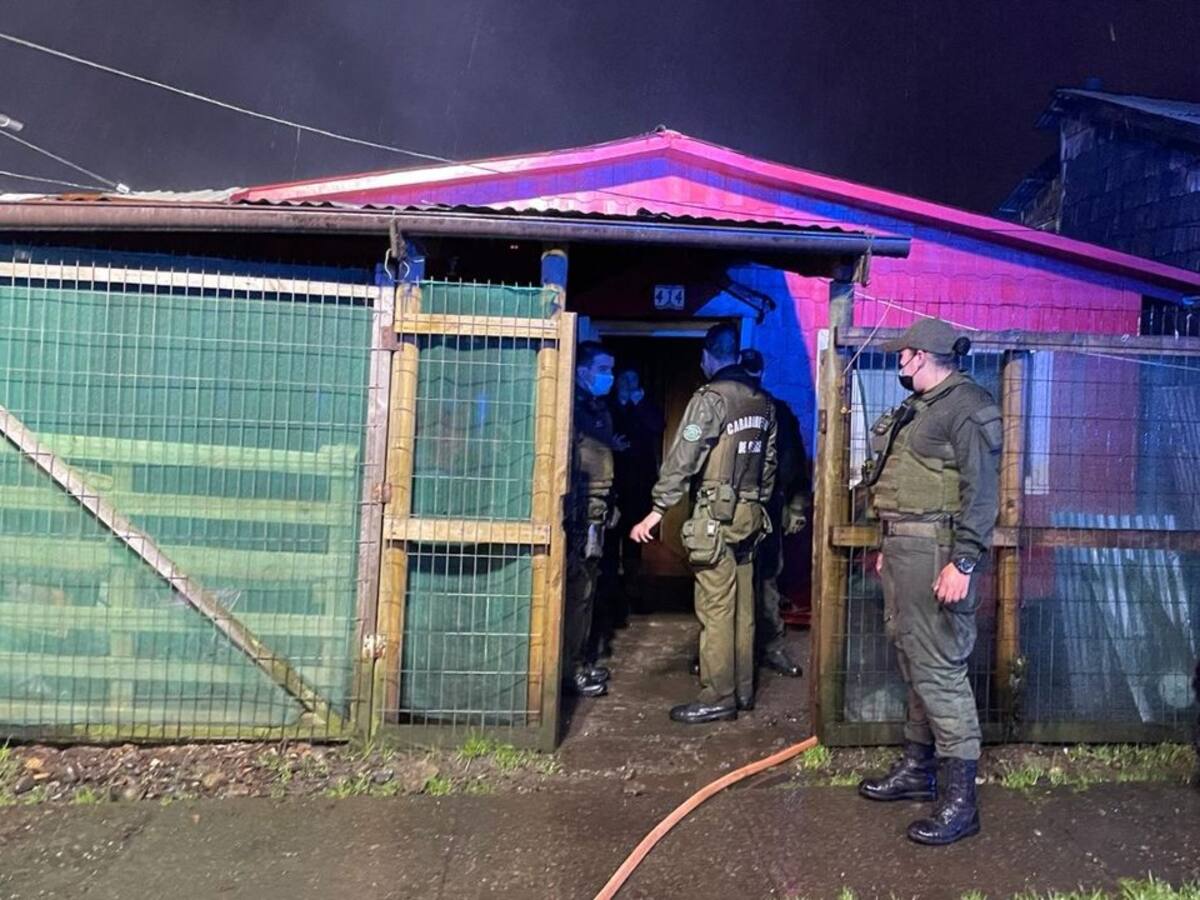 Incendio en Puerto Montt: pareja de adultos mayores falleció al interior de su domicilio