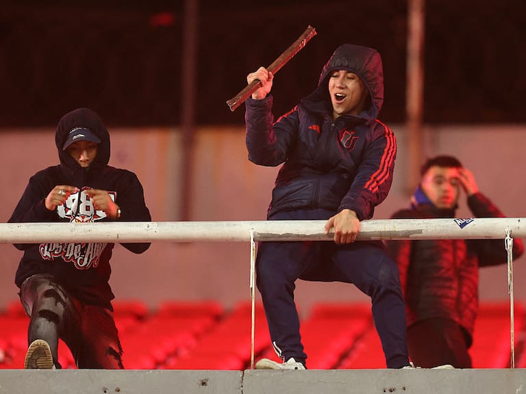 "Hinchas" de la U en Buenos Aires