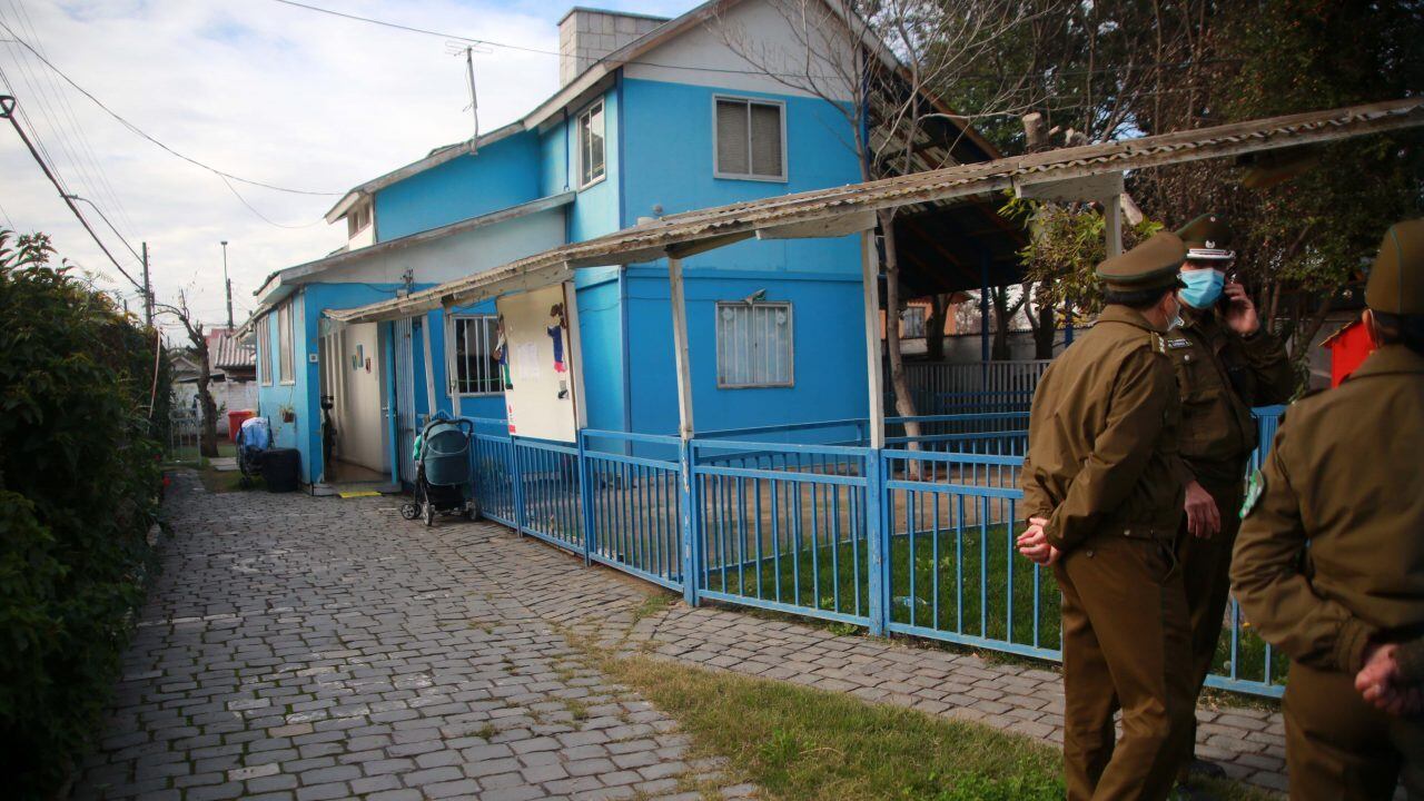25 de Junio del 2020/ SANTIAGO
Imagen del interior del lugar, durante fiscalizacin de jardn infantil en funcionamiento en la comuna de Maipu, en medio de la pandemia de COVID-19.
Fotos: JOS FRANCISCO ZUIGA/ AGENCIAUNO