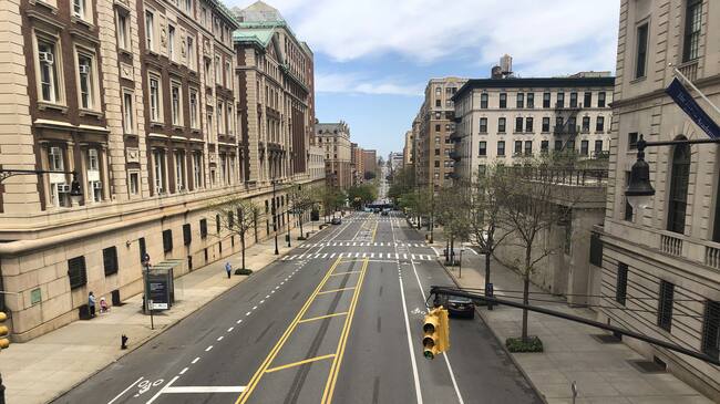 Estados Unidos Nueva York cuarentena