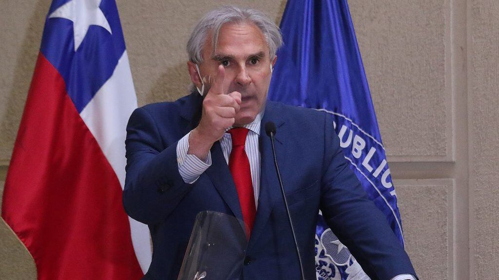 06 DE JULIO DE 2021/VALPARAISOEl senador Iván Moreira ofrece un punto de prensa en la Cámara de Diputados.
FOTO: LEONARDO RUBILAR CHANDIA/AGENCIAUNO