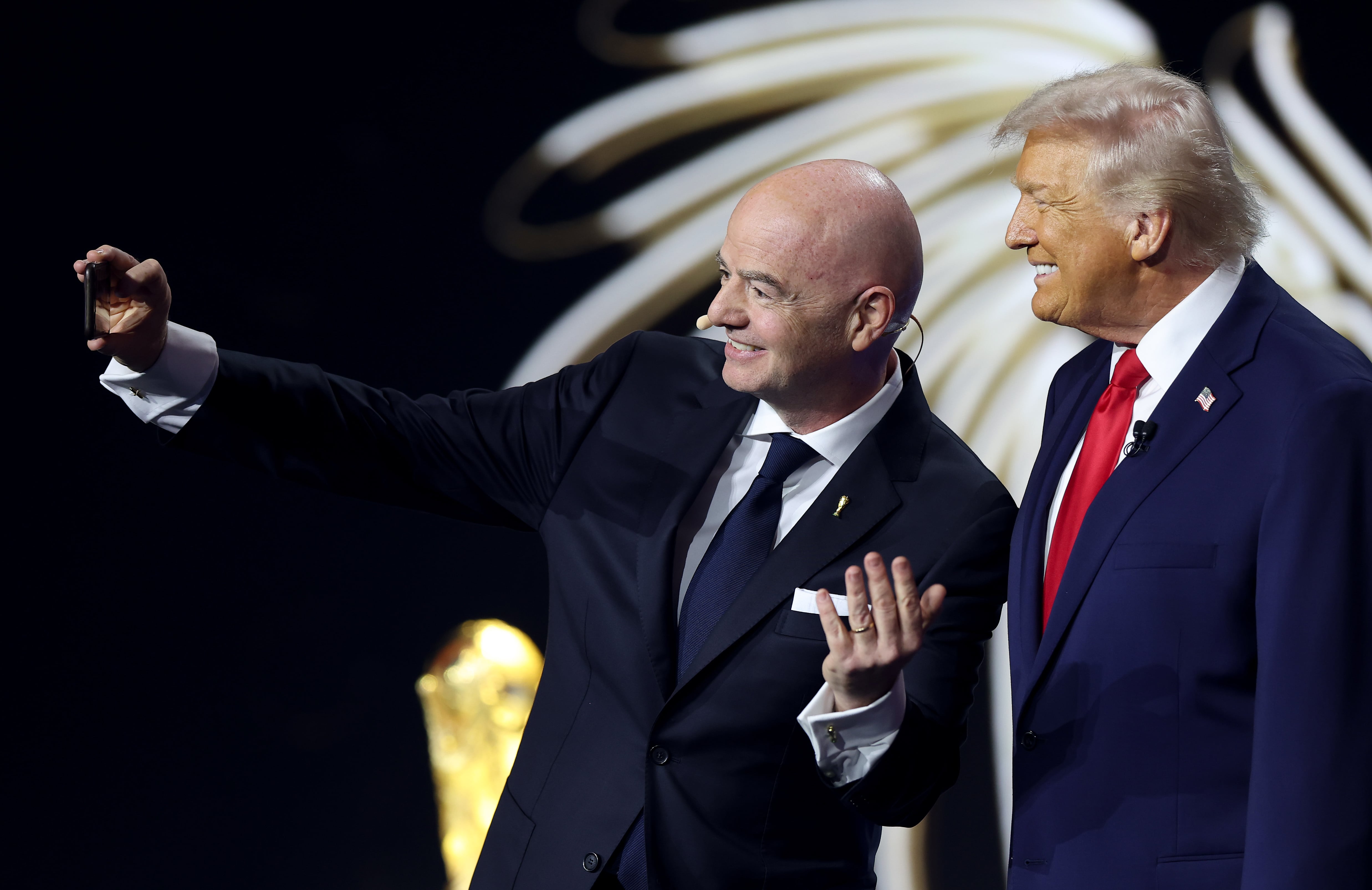 Gianni Infantino y Donald Trump | Getty Images