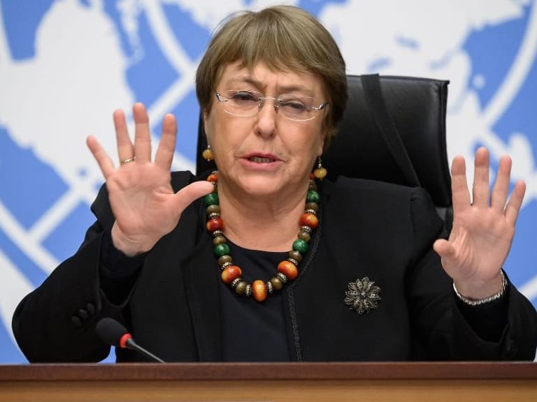 Michelle Bachelet en la ONU