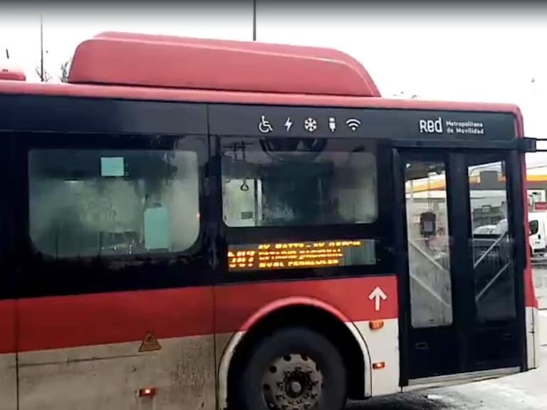 Chofer héroe en Parque O’Higgins: cerró las puertas del bus RED y retuvo a ladrón que robó a estudiante