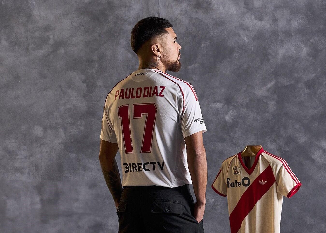 Capitán y referente: Paulo Díaz protagonizó el lanzamiento de la nueva camiseta de River Plate | Instagram: River