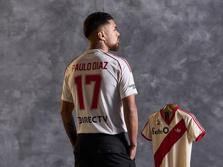 Capitán y referente: Paulo Díaz protagonizó el lanzamiento de la nueva camiseta de River Plate | Instagram: River