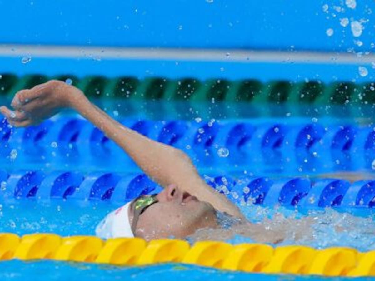 Patricio Larenas se sube al podio y obtiene medalla de bronce en la para natación de Santiago 2023