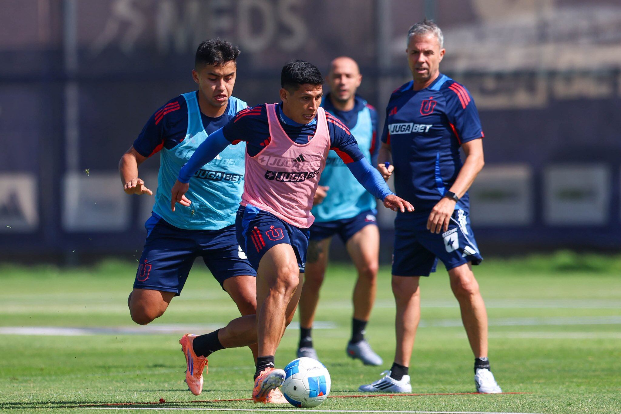Universidad de Chile entrenando