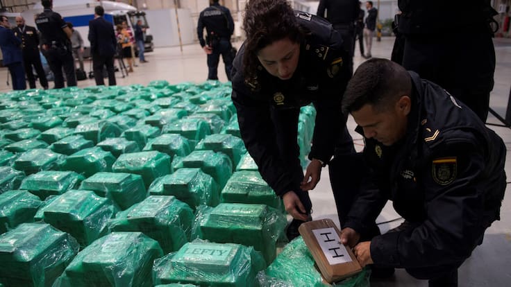 España confirma el mayor decomiso de cocaína en la historia de Europa: cargamento fue hallado en un barco