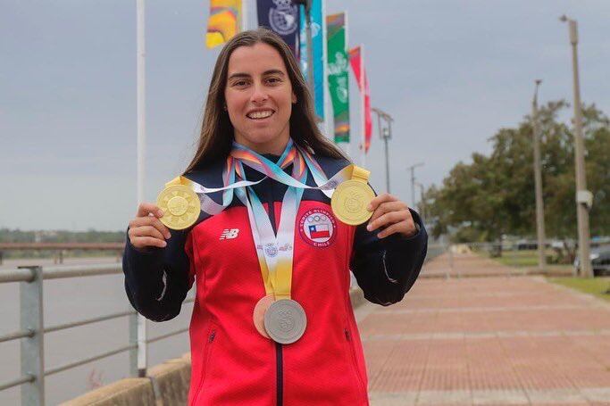 Valentina González se fija nueva meta tras brillar en los Odesur: "El sueño es llegar a competir a Santiago 2023"