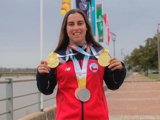 Valentina González se fija nueva meta tras brillar en los Odesur: "El sueño es llegar a competir a Santiago 2023"