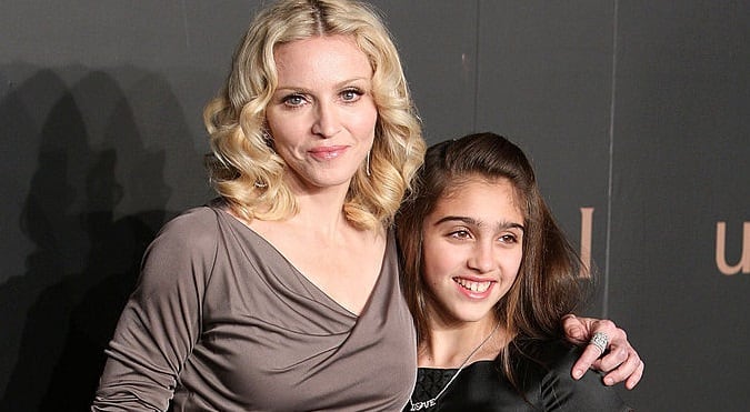 Madonna y Lourdes en 2008