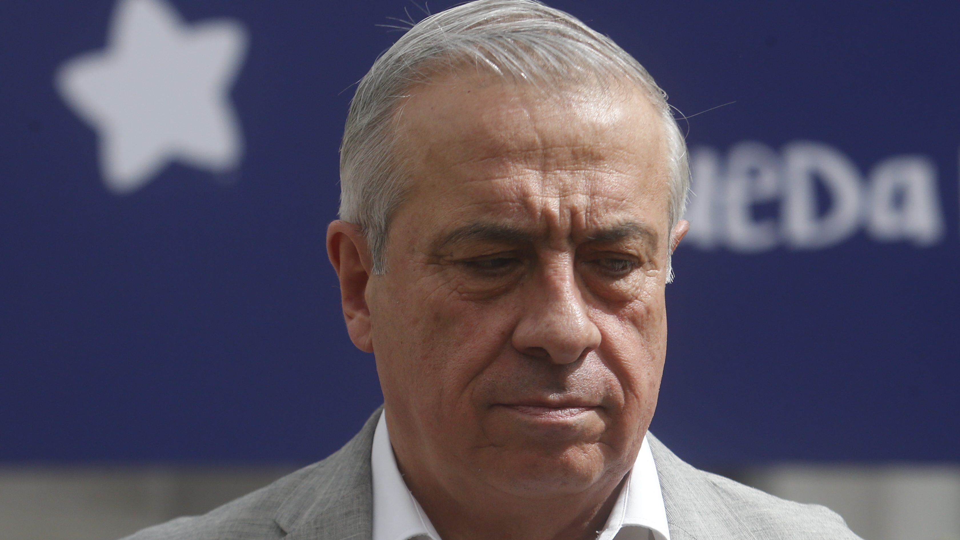01 de Febrero de 2020/SANTIAGO El Ministro de Salud,Jaime Maalich, emite unas palabras en el palacio de la Moneda, de  un supuesto caso de Coronavirus de un pasajero chino que viajaba de Santiago a Punta Arenas.
FOTO:CRISTOBAL ESCOBAR/AGENCIAUNO