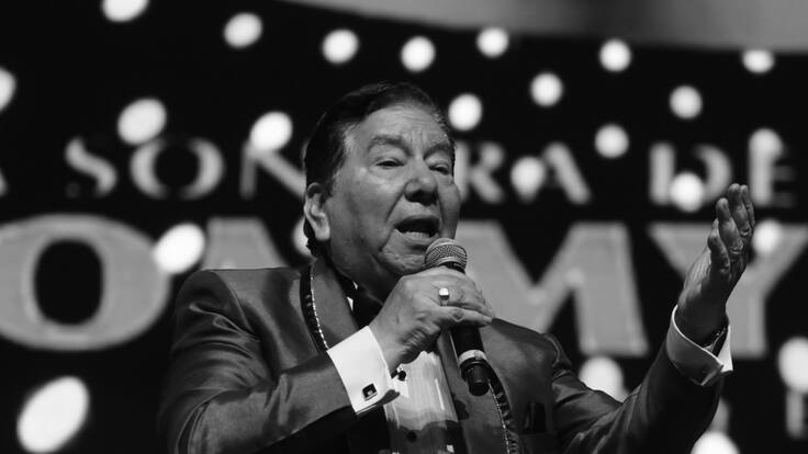 Reacción de la Sonora Palacios a la muerte de Tommy Rey