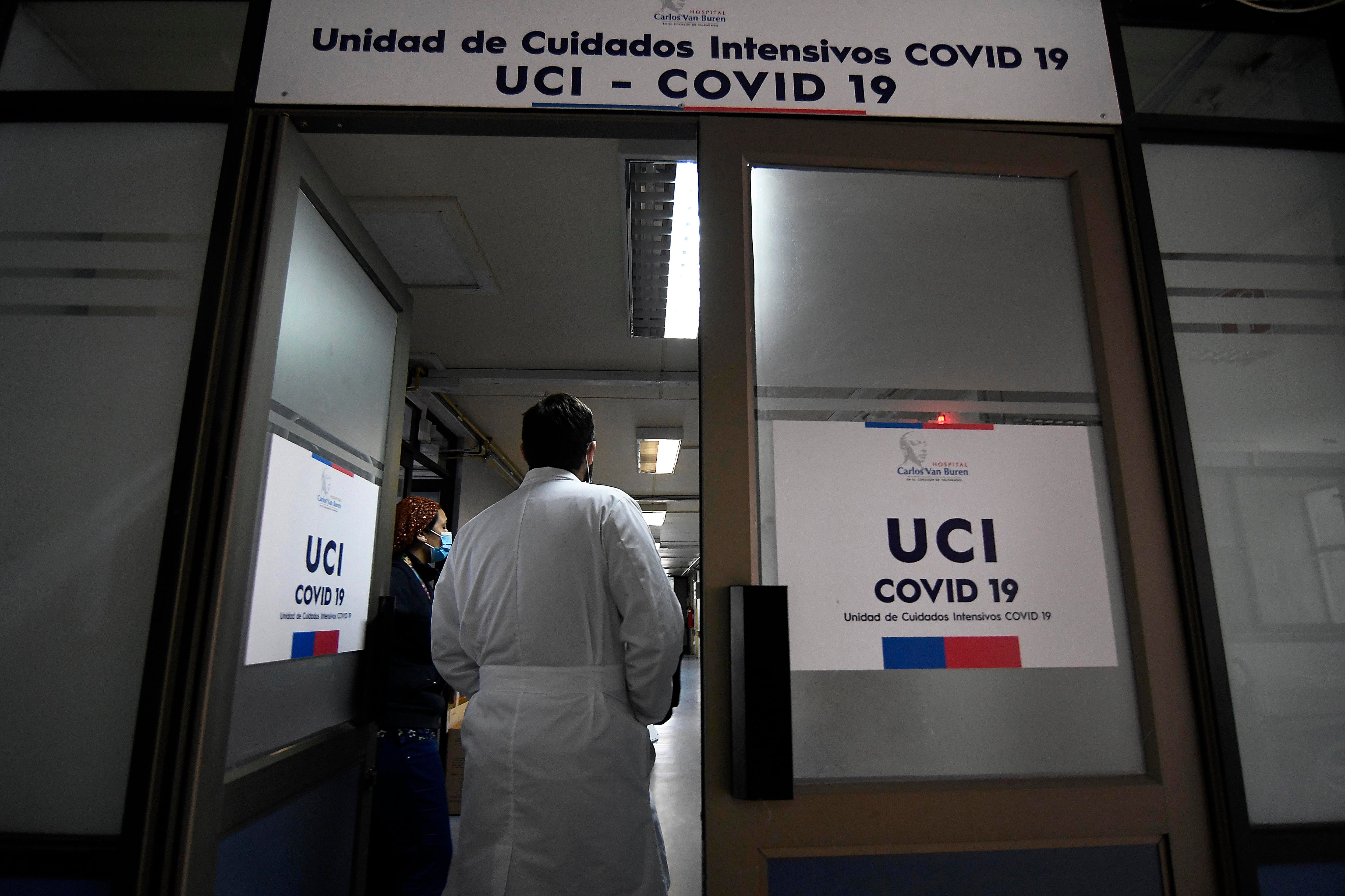 UCI en medio de la crisis del Covid-19 (referencial)