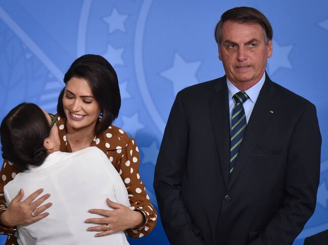 Jair Bolsonaro y Michelle Bolsonaro
