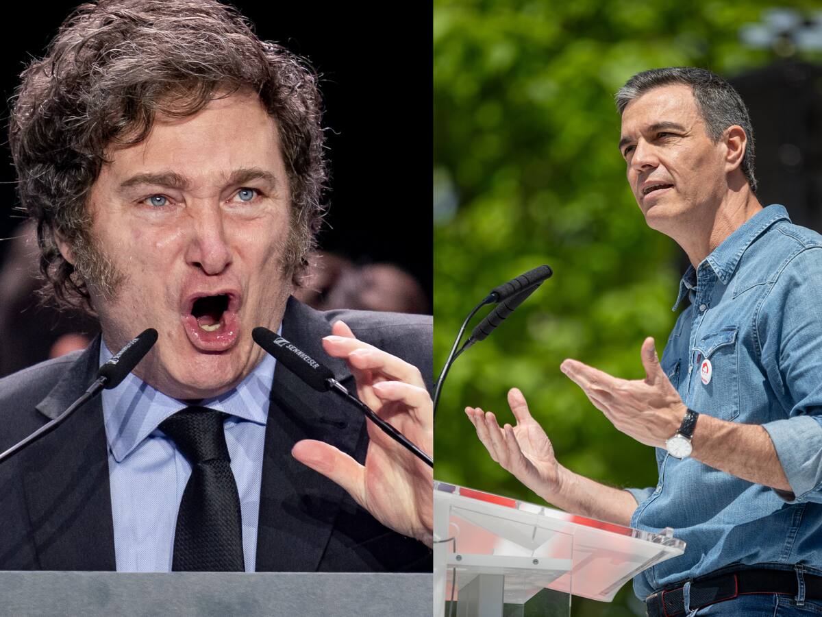 Javier Milei vuelve a arremeter contra el presidente de España: “Ya lo tengo match point a Pedrito”