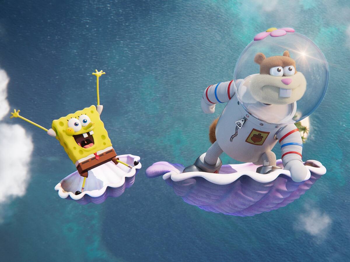 Arenita y Bob Esponja regresan “Al rescate de Fondo de Bikini: La película de Arenita Mejillas”