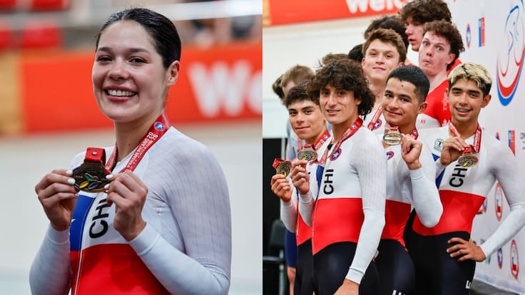 Team Chile sorprende con dos bronces en el Panamericano de Ciclismo Pista