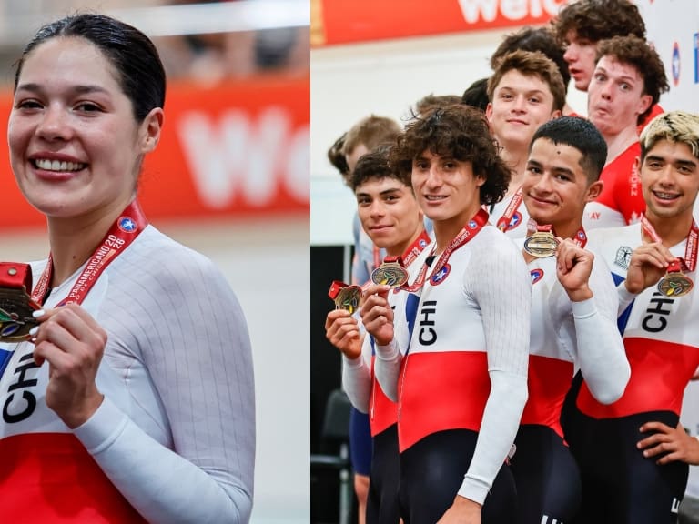 Team Chile sorprende con dos bronces en el Panamericano de Ciclismo Pista