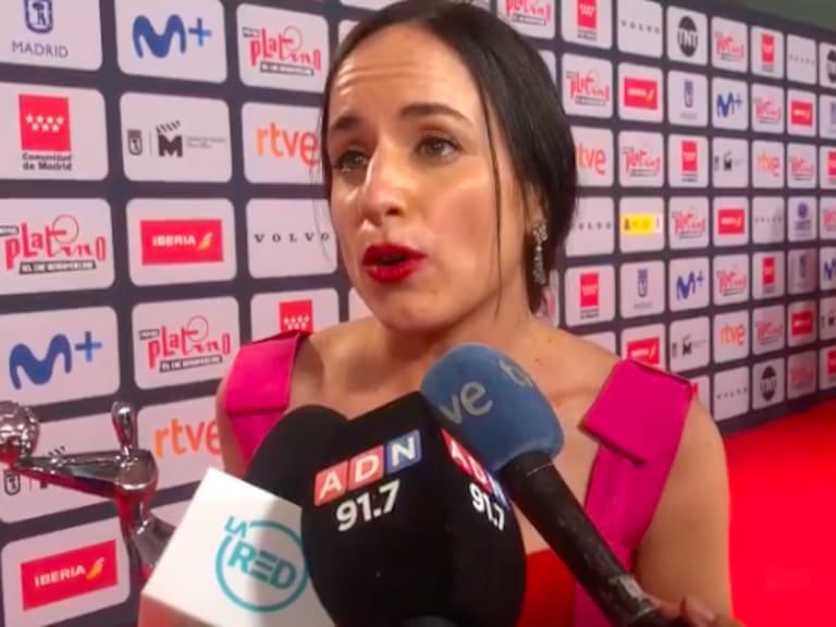 Maite Alberdi tras ganar en los Premios Platino por el agente topo