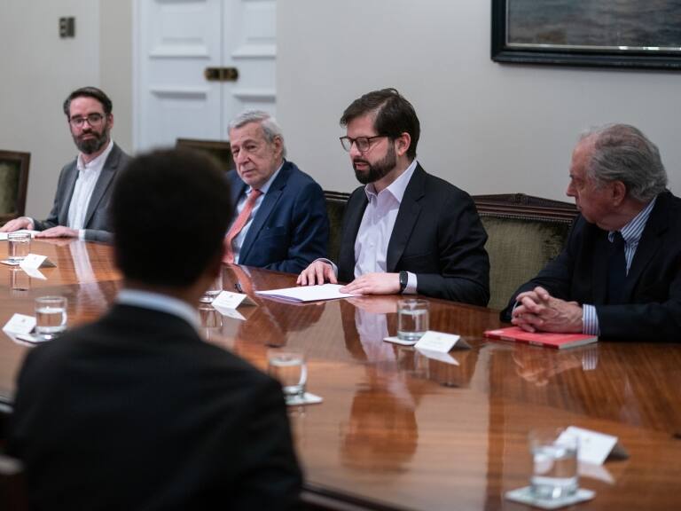 Presidente Boric se reúne con congresistas estadounidenses: «Esta delegación tiene una importancia especial»