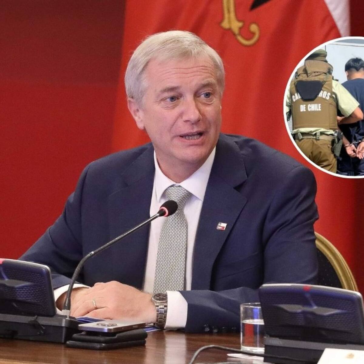 Presidente Kast encabeza comité de seguridad en Arica: casi 3 mil detenidos en Chile tras masivo operativo