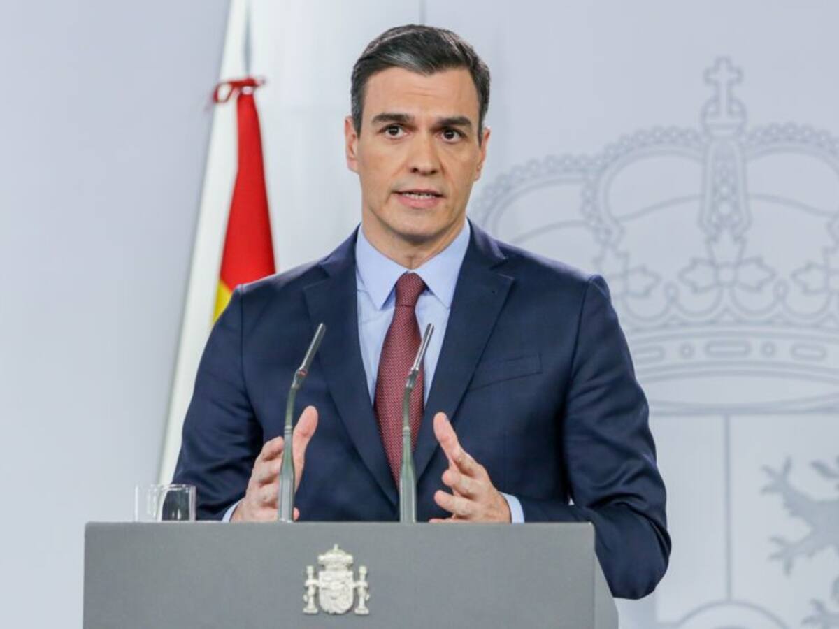 Gobierno de España anunció la paralización de todas las actividades «no esenciales»