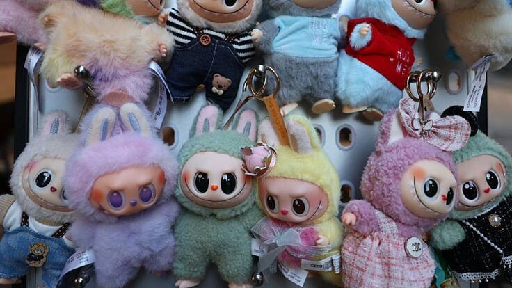 Realizan masiva incautación de peluches “Labubu” falsos: fueron avaluados en casi $840 millones