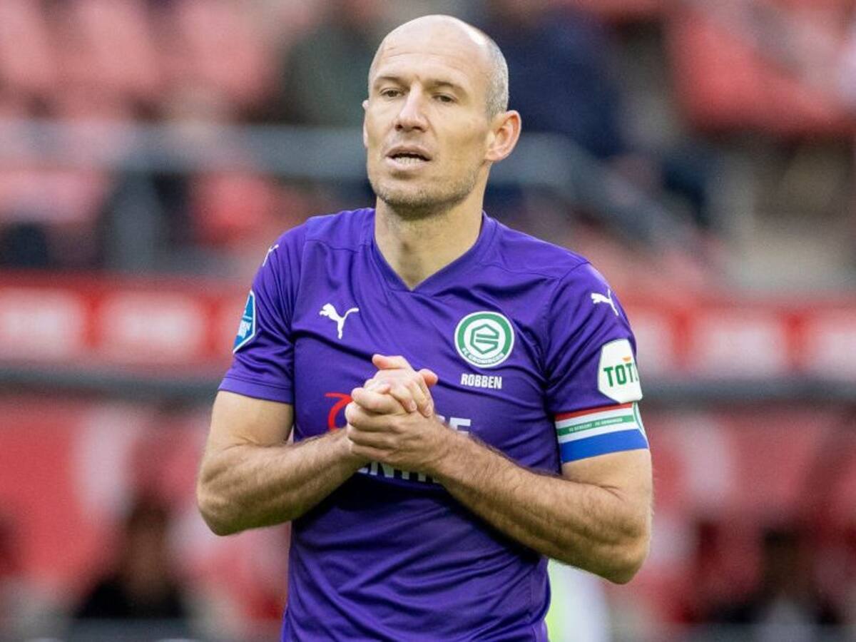 Arjen Robben anunció su retiro del fútbol a los 37 años