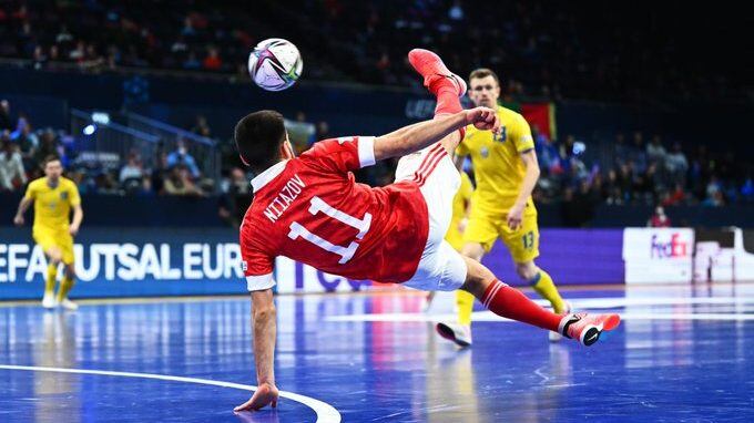 Rusia y Ucrania, Eurocopa Futsal 2022