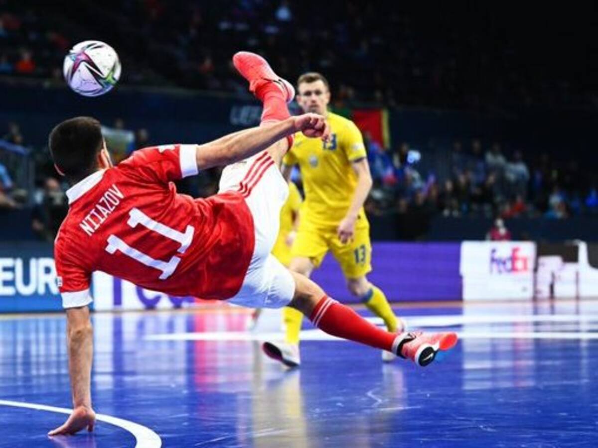 Eurocopa de Futsal: Rusia derrotó a Ucrania en medio del conflicto sociopolítico entre ambos países