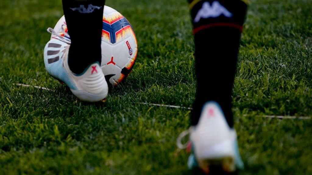 15 de OCTUBRE del 2019/SantiagoPelota y zapatos ,durante el partido valido por la Dcima fecha de la segunda ronda del Campeonato Nacional AFP PlanVital, entre Union Espaola vs Coquimbo Unido, disputado en el estadio Santa Laura.
FOTO:FRANCISCO LONGA/AGENCIAUNO