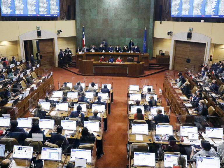 11 DE MAYO DE 2022/VALPARAISOVista general de la Sesión de la Cámara de Diputadose, donde se vota el Acuerdo de Escazú.
FOTO: LEONARDO RUBILAR CHANDIA/AGENCIAUNO