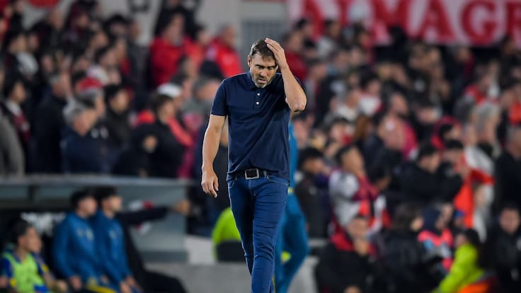 Filtran explosivo mensaje en WhatsApp del DT de River Plate tras sumar cinco derrotas seguidas