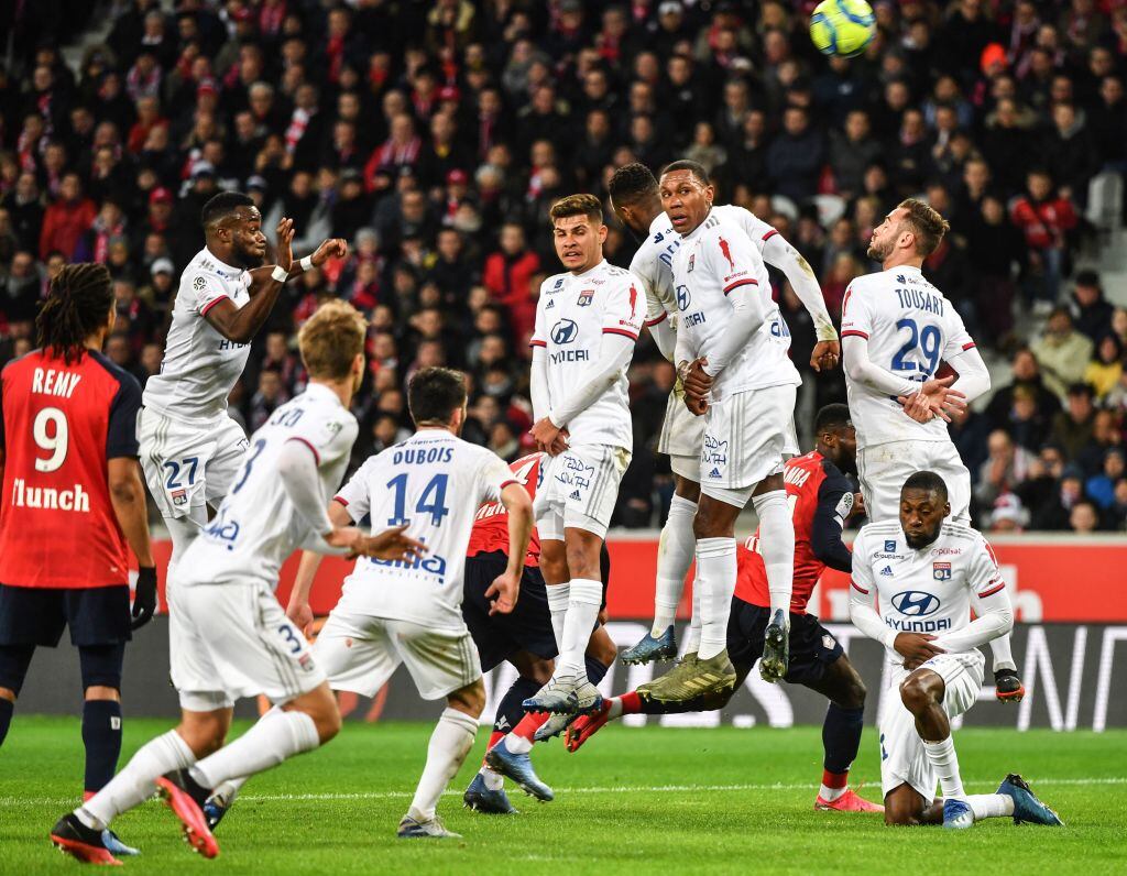 Lille versus Lyon en la Ligue 1
