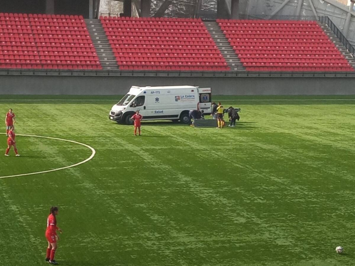 Bochornoso: ausencia de ambulancia retrasa atención médica de jugadora de Unión Española
