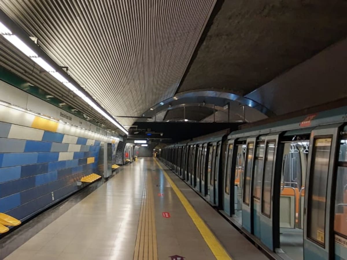 Así fue la reapertura de la Estación Plaza de Maipú del Metro de Santiago
