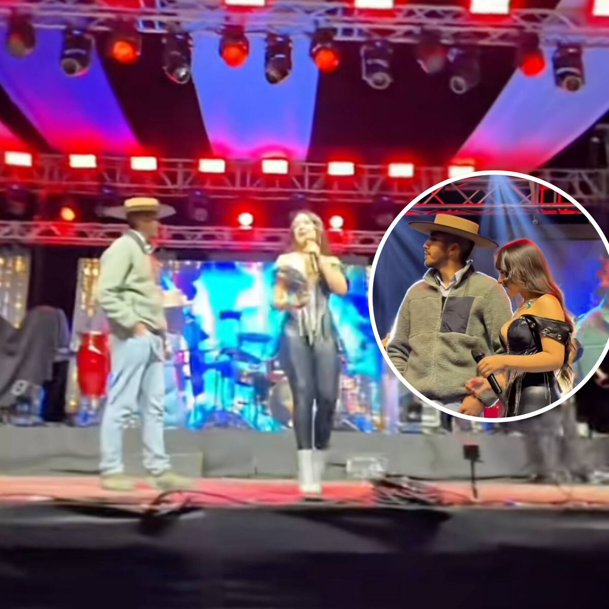 “Tendríai’ que hacer mérito”: el incómodo momento que vivió popular artista chilena con fanático en pleno show