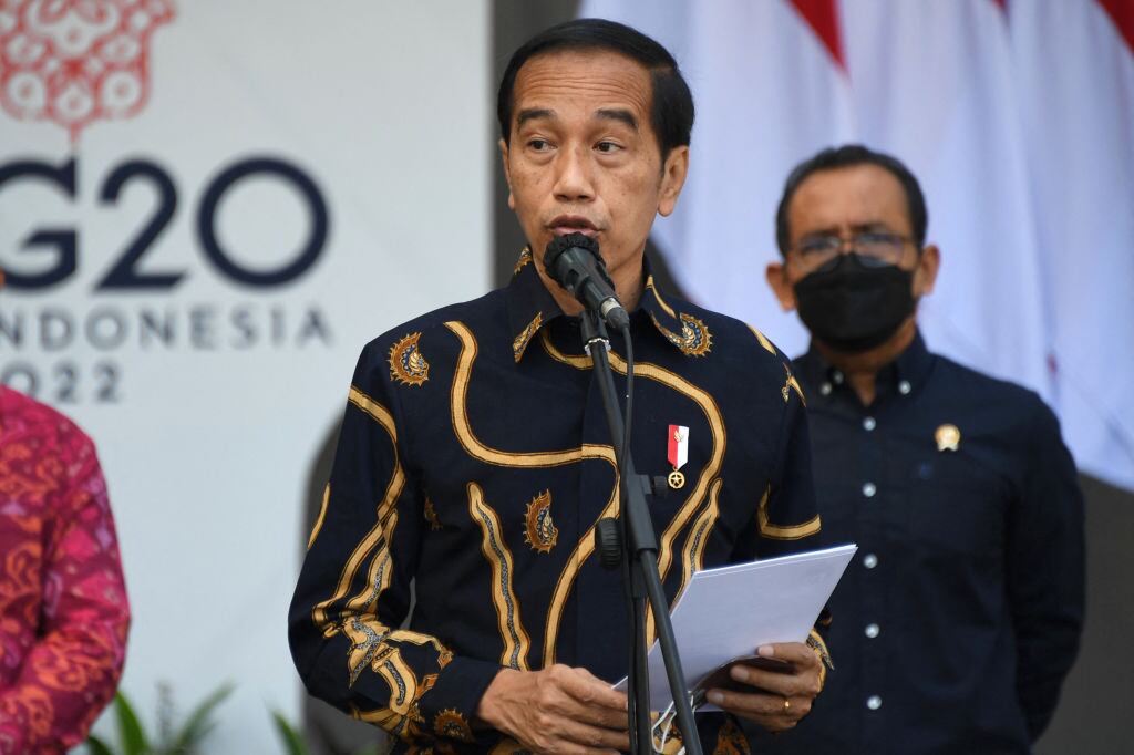 El presidente de Indonesia Joko Widodo